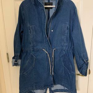 Women's Unlined Blue Denim Jacket